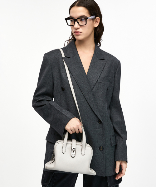 Toque tote S (토크 토트 스몰) Light beige