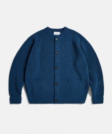 Miller Heavyweight Cardigan Ink Blue