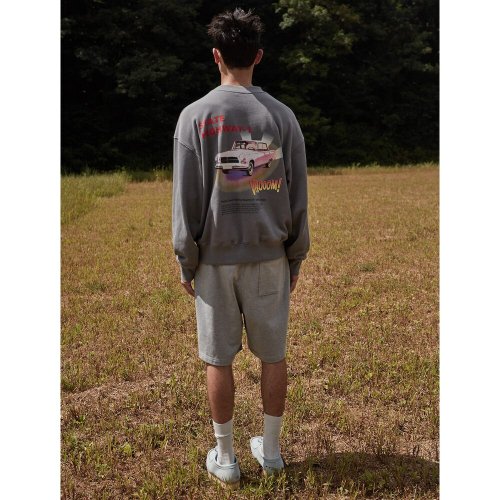 샌드 사운드(SAND SOUND) Graphic Printed Sweatshirt - Ash - 97,000 | 무신사 스토어