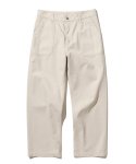 유니폼브릿지(UNIFORM BRIDGE) cotton fatigue pants wide fit natural