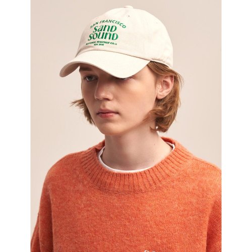 샌드 사운드(SAND SOUND) San Francisco Logo Cap - Beige