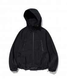 4pocket wp hood jacket black