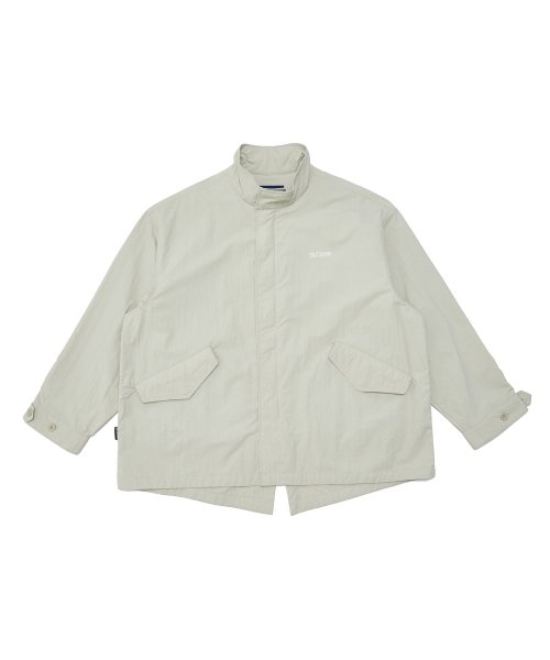Короткая нейлоновая парка-фиштейл NYLON SHORT FISHTAIL PARKA