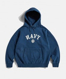NAVAL Academy Heavy Weight Hoodie French Blue
