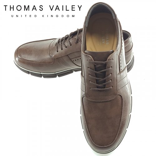 토마스 베일리(THOMAS VAILEY) 소가죽 스니커즈 브라운 7YGTHG5MSN353 - 사이즈 & 후기 | 무신사