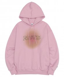 Colour Logo Hoodie Baby Pink