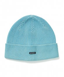 PIGMENT DYED BEANIE (S.BLUE)