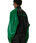 더 아이덴티티 프로젝트(THE IDENTITY PROJECT) Racer raglan jacket [black-green]