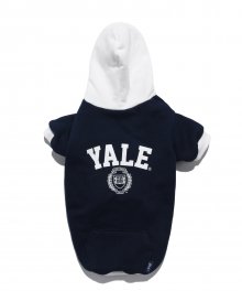 ARCH EMBLEM DOGGY HOODIE NAVY