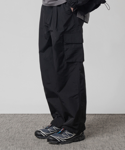 MUSINSA | DIMITRI BLACK (for summer) (VLAD) Waterproof Wide Cargo Pants ...