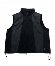 TCM 3 slit vest (black)