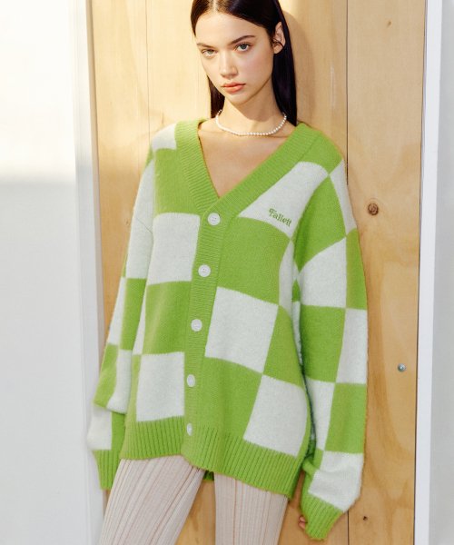 Lazy oaf checkerboard on sale cardigan