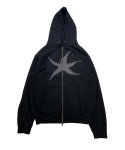 더콜디스트모먼트(THE COLDEST MOMENT) TCM starfish hooded zip-up (black)