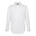 닥스셔츠(DAKS SHIRTS) 이지케어 솔리드 트윌 조직 화이트 드레스 셔츠 컴포트슬림핏 WHITE