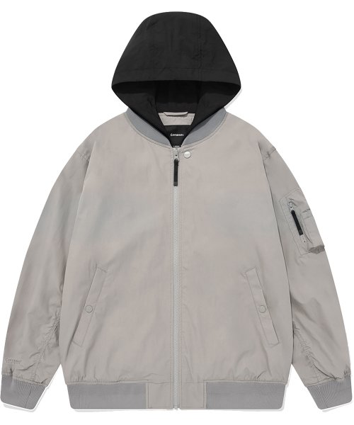 Куртка-бомбер MA-1 с капюшоном Light Grey