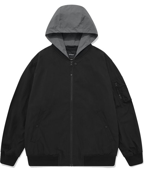 Куртка MA-1 с капюшоном Black