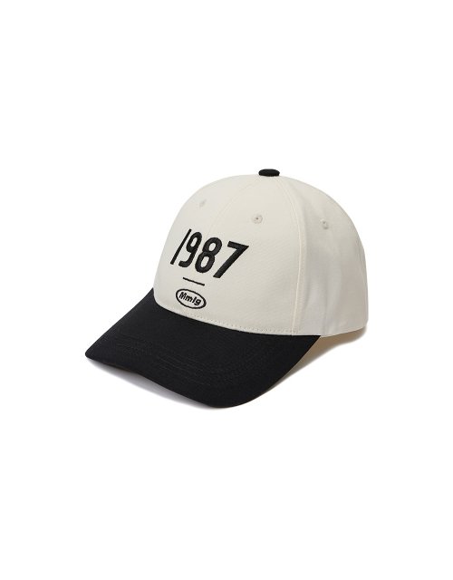 MUSINSA | MMLG [Mmlg] 19MG BALLCAP (IVORY / BLACK)