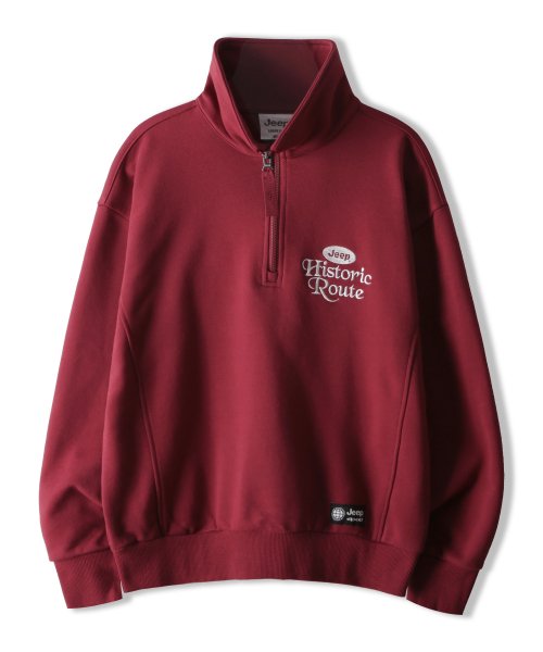 A1 Basic Women Half Zip-Up Sweat (JO5TSF831WI)