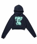 DUALITY OF FACE CROP HOODIE_NV