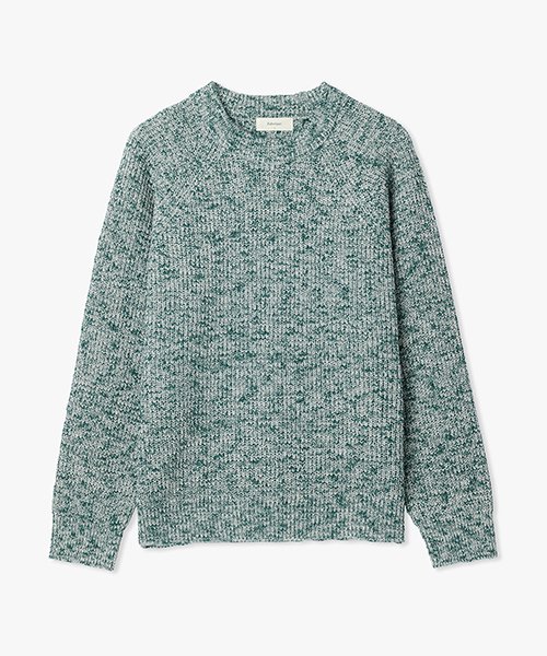 Оверсайз нит из хлопковой смеси Lake (Forest Green)