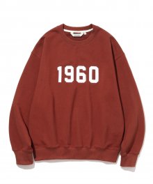 1960 sweatshirts D.red
