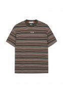 리버클래시(LIBERCLASSY) LJM41111 올리브드래브 오버핏 스트라이프 티셔츠