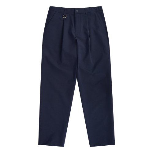 One Tuck Banding Pants_Navy (Men)