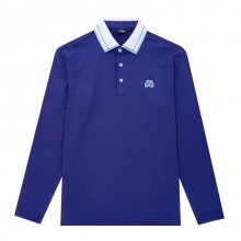 Stretch Polo Shirts_D/Blue (Men)