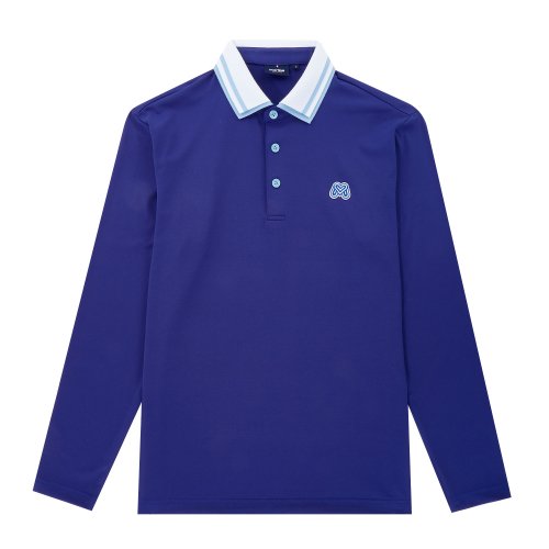 Stretch Polo Shirts_D/Blue (Men)