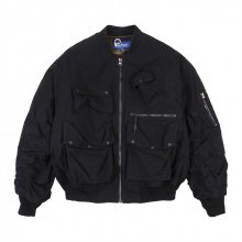 UTILITY POCKET FLIGHT JACKET BLACK_FP1WJ50U