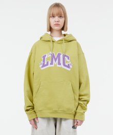 STAR ARCH APPLIQUE HOODIE light olive
