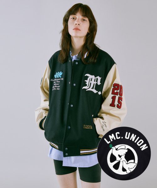 Peace Wool Varsity Jacket