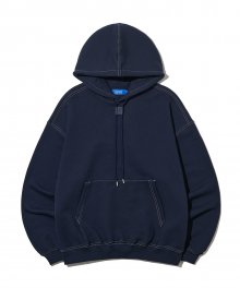 ST HEAVY COTTON OVER HOODIE NAVY