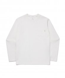 S23SMFTL02 태번수 긴팔 티셔츠 Off White