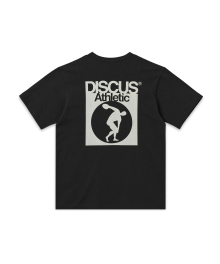 슈퍼 헤비웨이트 레귤러 핏 빈티지 로고 티셔츠 블랙