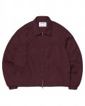 V.T ZIP UP JACKET - BURGUNDY