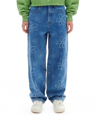 아카이브 볼드(ARCHIVE BOLD) DAISY DENIM PANTS (LIGHT BLUE) 상품 이미지