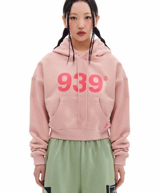 아카이브 볼드(ARCHIVE BOLD) 939 LOGO CROP HOOD (PINK) 상품 이미지