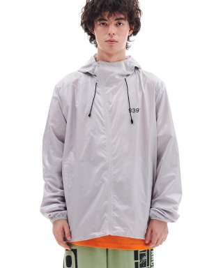 아카이브 볼드(ARCHIVE BOLD) CURVED WINDBREAKER (GRAY) 상품 이미지