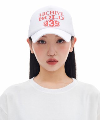 아카이브 볼드(ARCHIVE BOLD) 939 TYPE O MESH CAP (WHITE) 상품 이미지