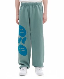 939 SMILE LOGO SWEAT PANTS (MINT)