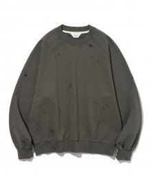 vintage damaged sweatshirts grey