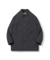 Work Jacket Nylon Taslan Oxford Cloth Resilient Finish (Charcoal)