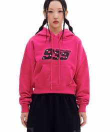 939 TYPE Y CROP HOOD (CHERRY PINK)