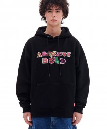 ARCADE LOGO HOOD (BLACK)