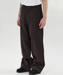 OFFICER CHINO PANTS (CHARCOAL)