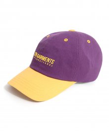 LS I.T Logo Ball Cap (Purple/Yellow)