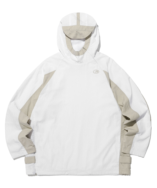 SIDE ZIP PULLOVER JACKET_WHITE(NG2DSUB960A)