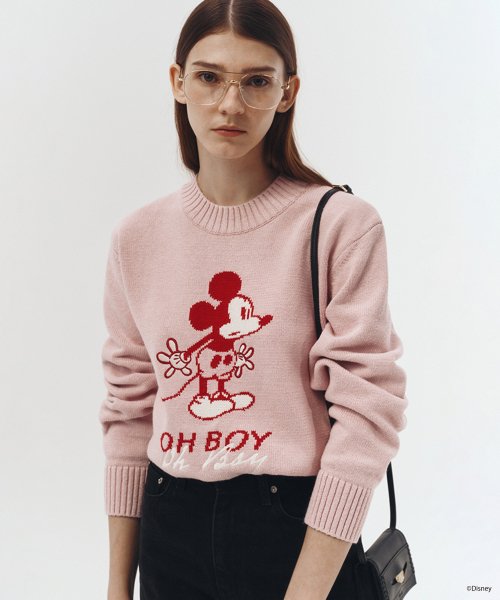 MUSINSA | DUNST FOR WOMEN UNISEX_DISNEY MICKEY MOUSE_INTARSIA