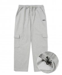 2-WAY CARGO SWEAT PANTS GRAY